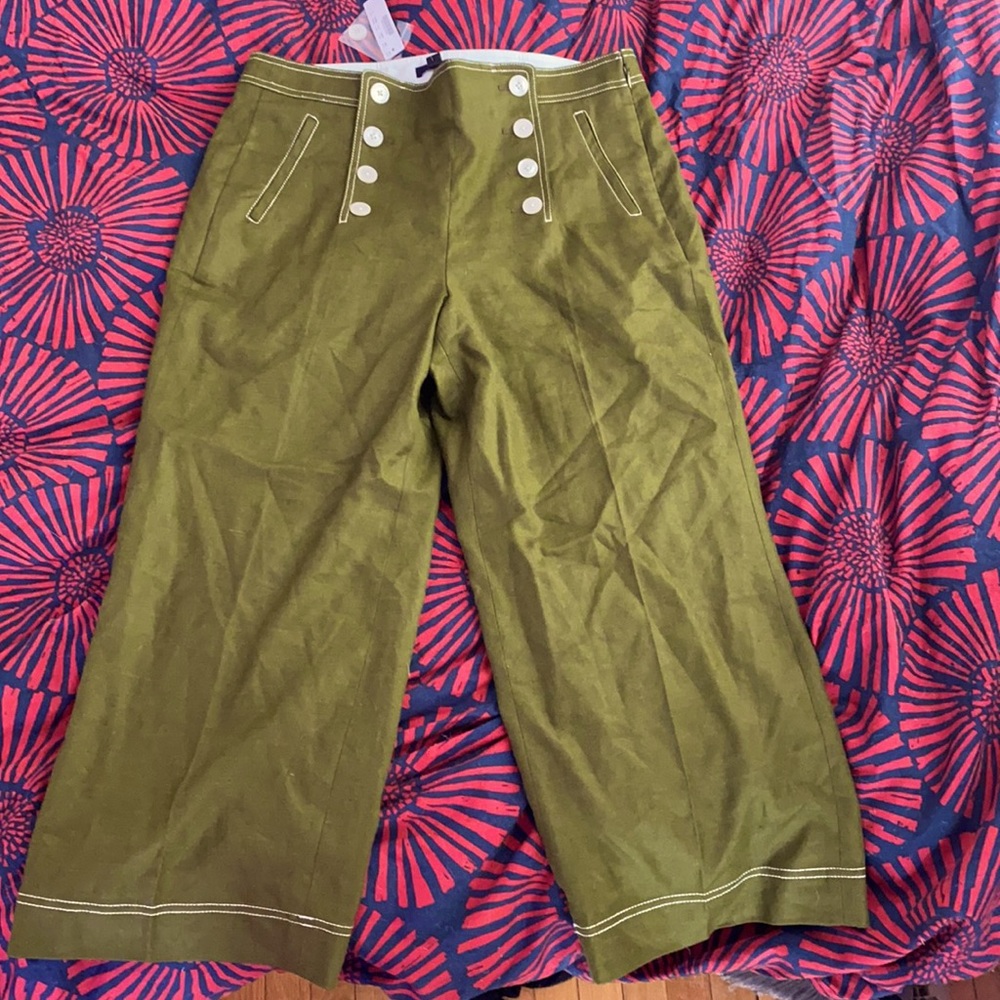 J Crew Wide Leg Pants